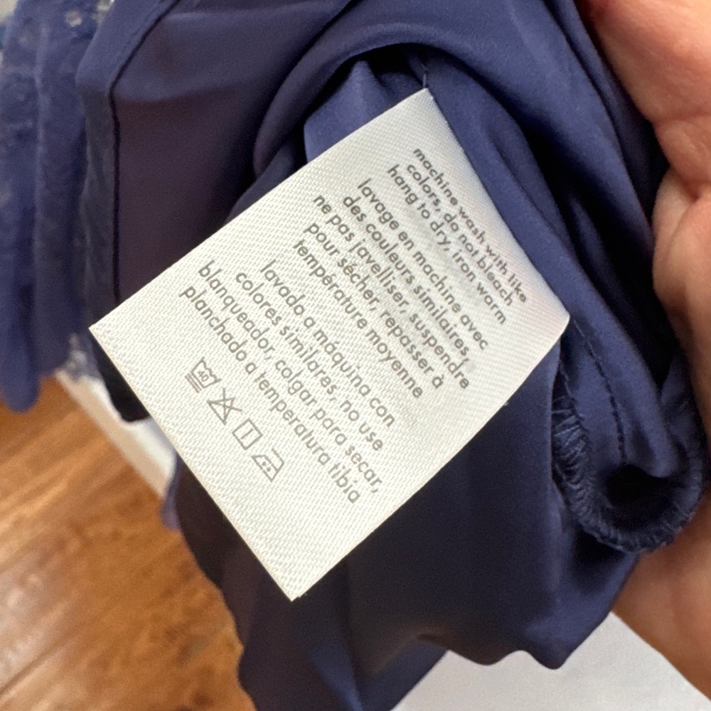 Rachel Parcell Floral Blue Robe - Picture 10 of 15